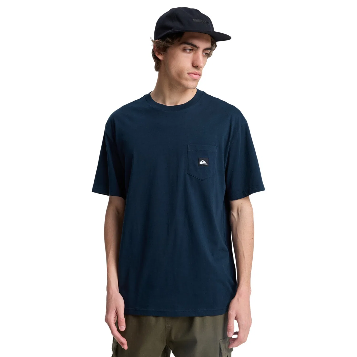 Детская футболка с нагрудным карманом Quiksilver, Dark Navy