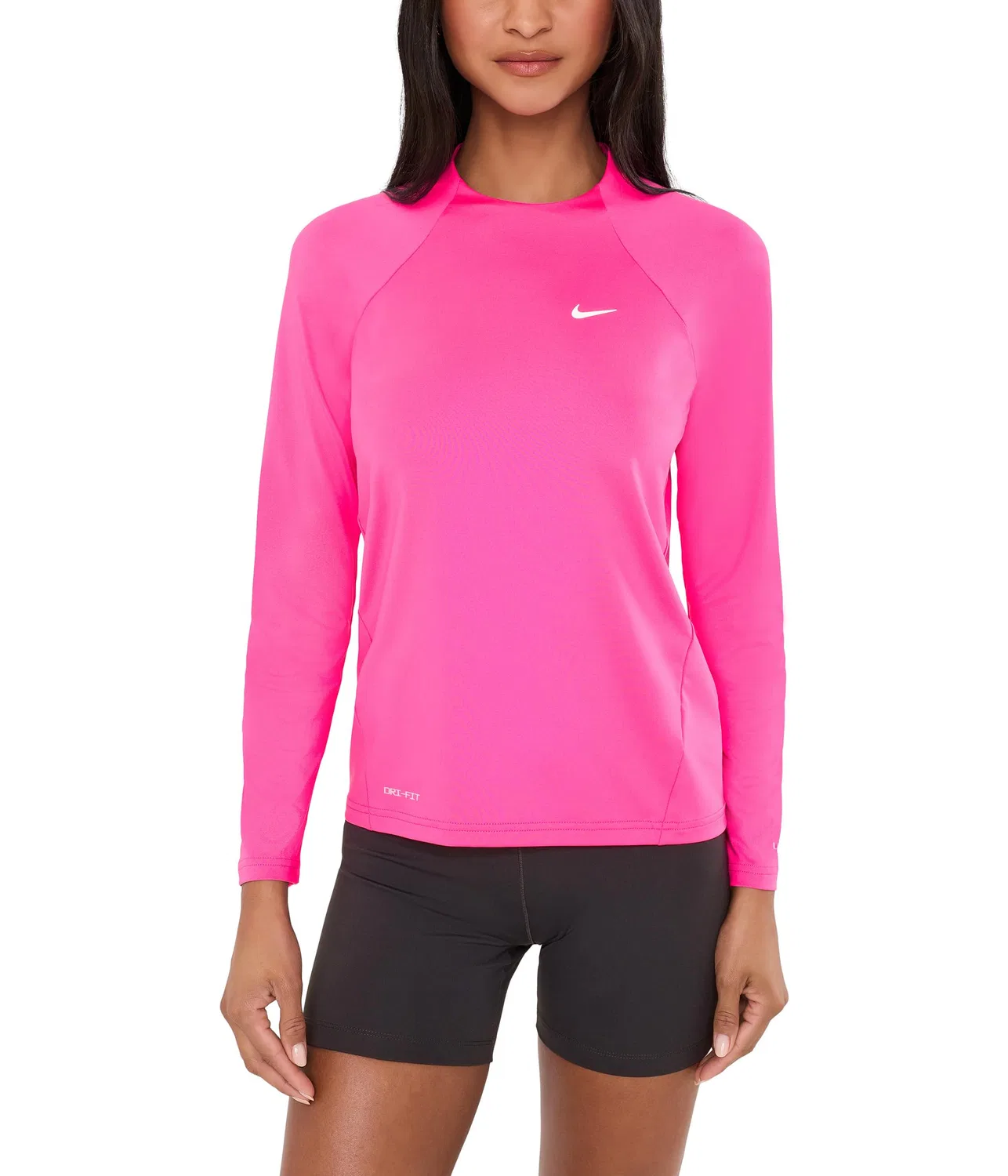 Футболка с длинными рукавами Hydroguard Dri-FIT UV Nike, Desert Pink — фото 2