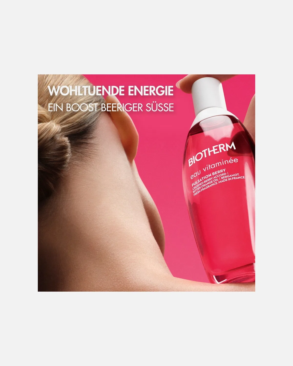 Спрей для тела les eaux eau витамине eau pulsation berry Biotherm, 100 Ml — фото 2