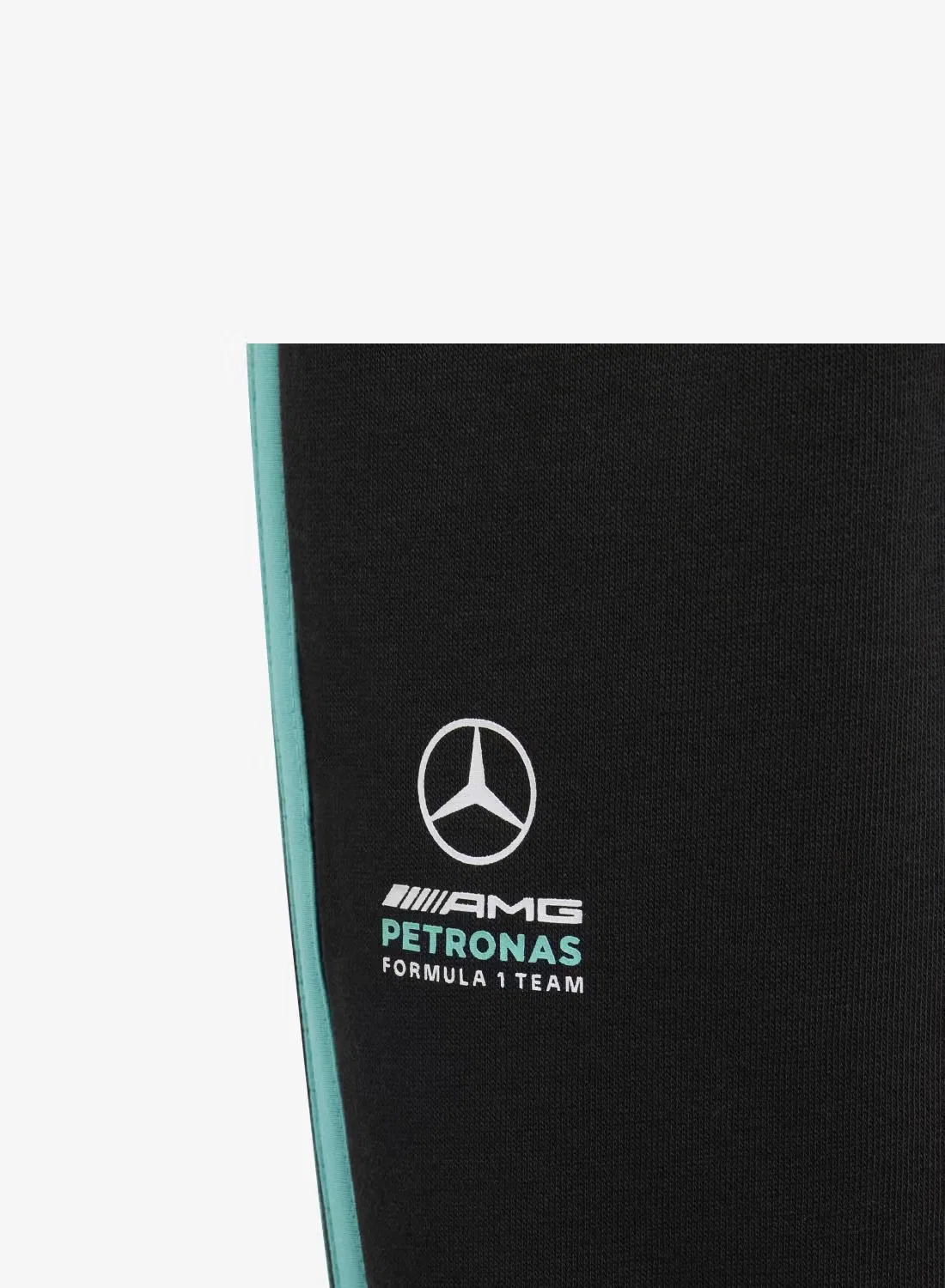 Штаны с логотипом Mercedes-AMG Petronas Formula 1 Team DNA Adidas, черный — фото 4