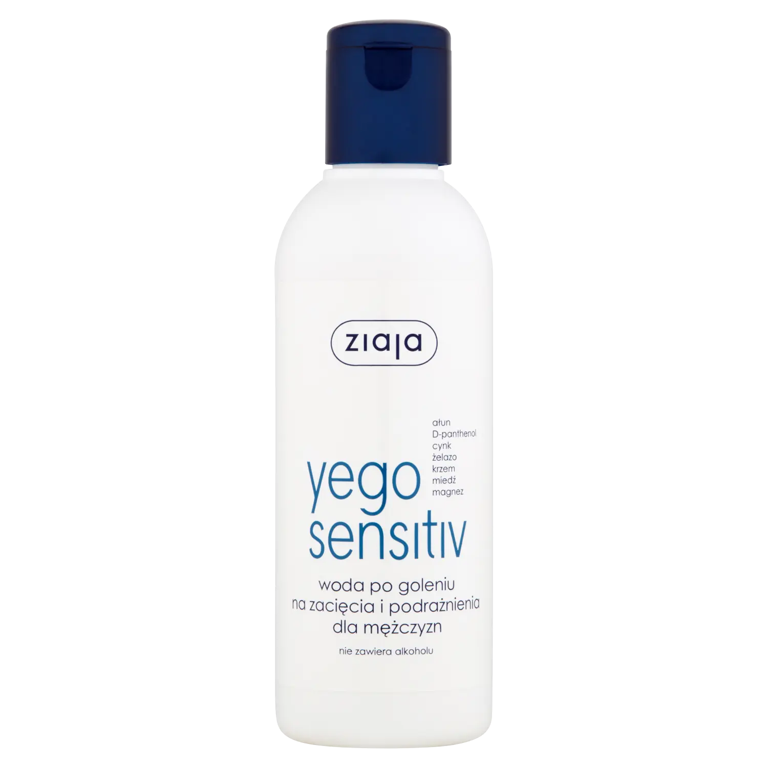 Ziaja Yego Sensitiv лосьон после бритья от порезов и раздражений, 200 мл — фото 2