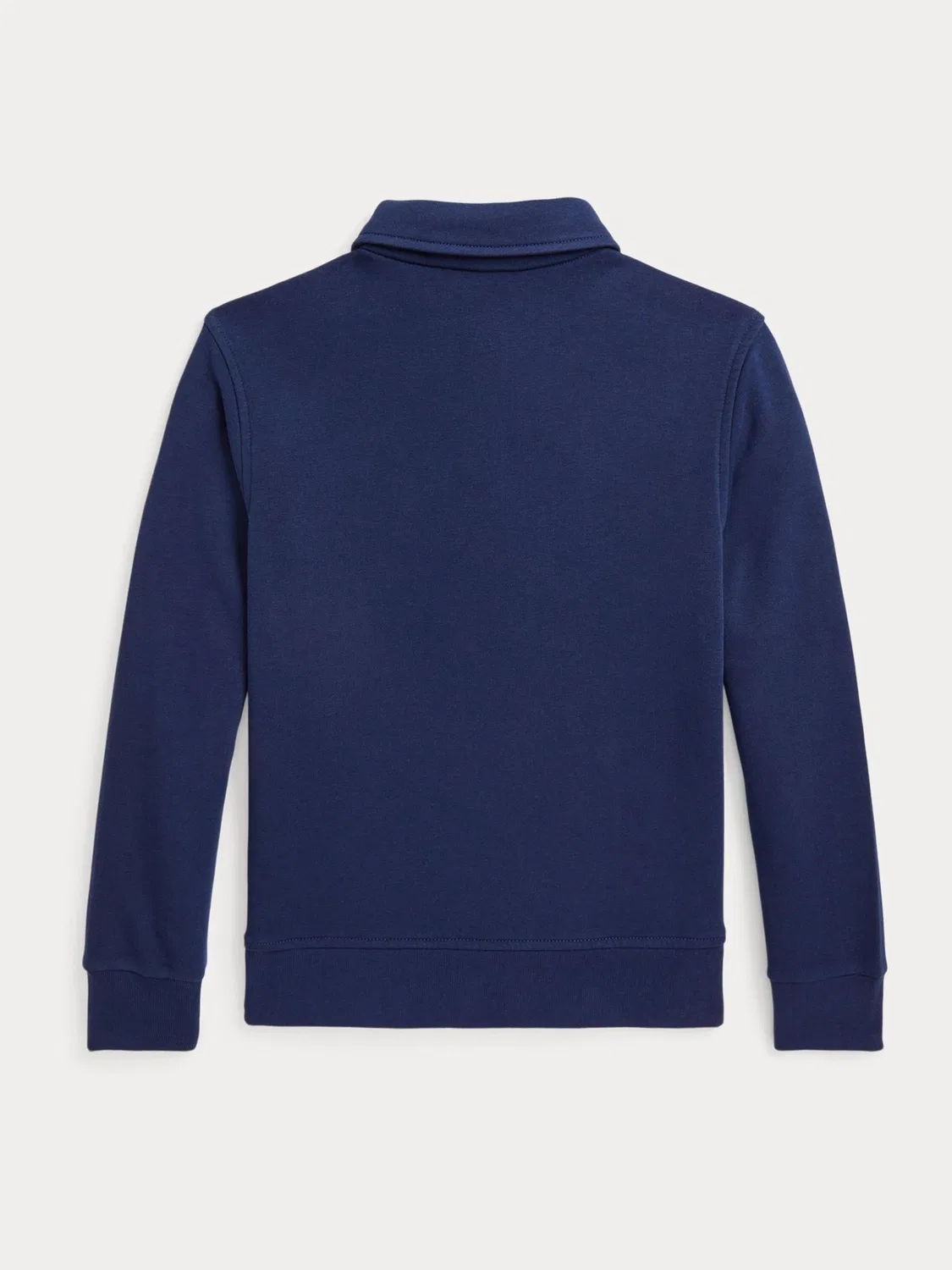 Свитшот с четверть-застежкой Polo Ralph Lauren, синий — фото 2