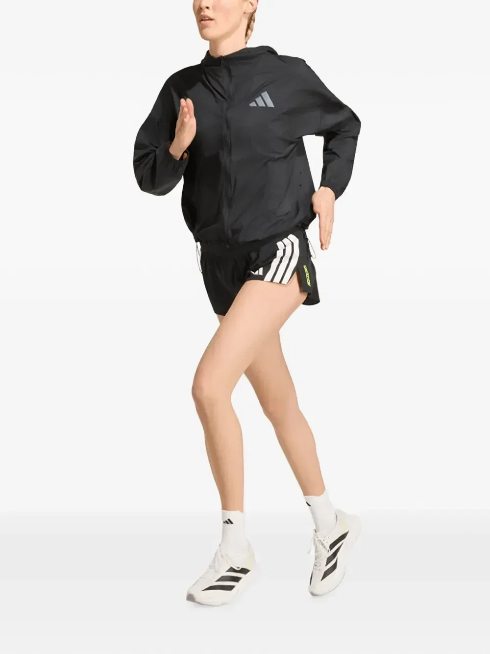 Двусторонняя куртка для бега Adizero Blaze Adidas, золотой — фото 2