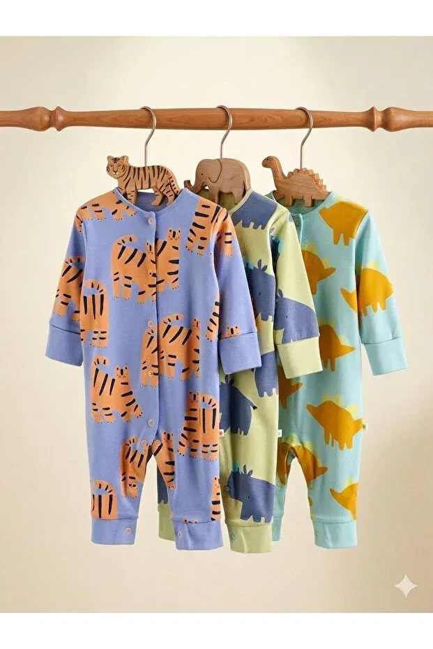Детский комбинезон с длинным рукавом хлопковый Next Baby, Multicolor