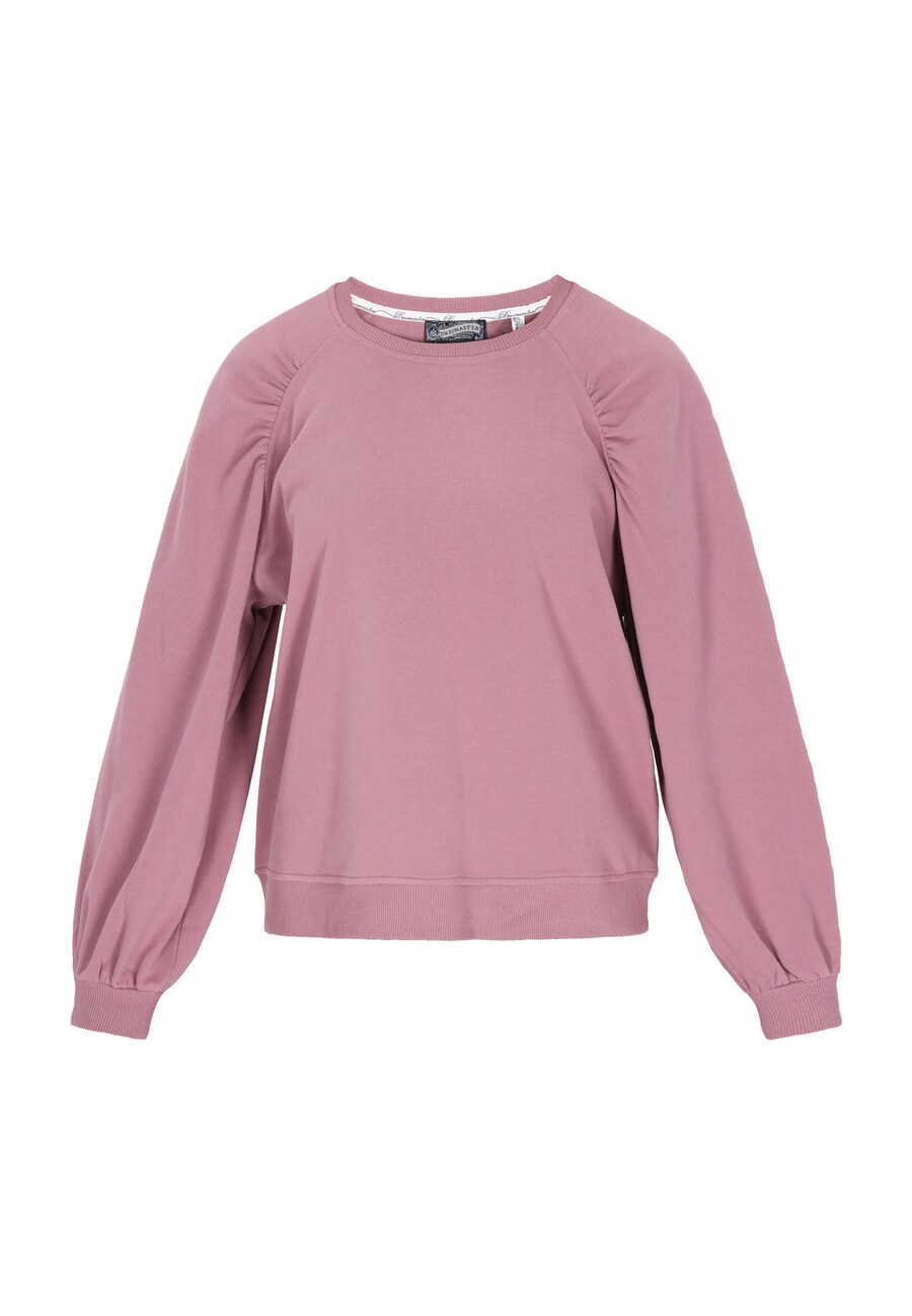 

Толстовка DreiMaster Vintage Classic Look, темно-розовый