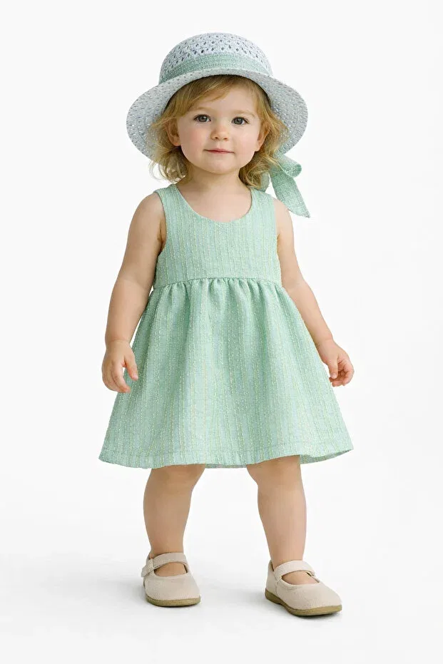 Детский комплект платьев с блестками Chicsy Baby, Green