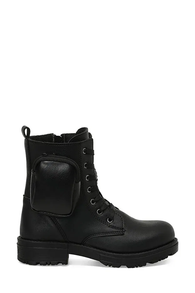 Детские ботинки для девочек с водоотталкивающей пропиткой Seventeen, Black-101479809
