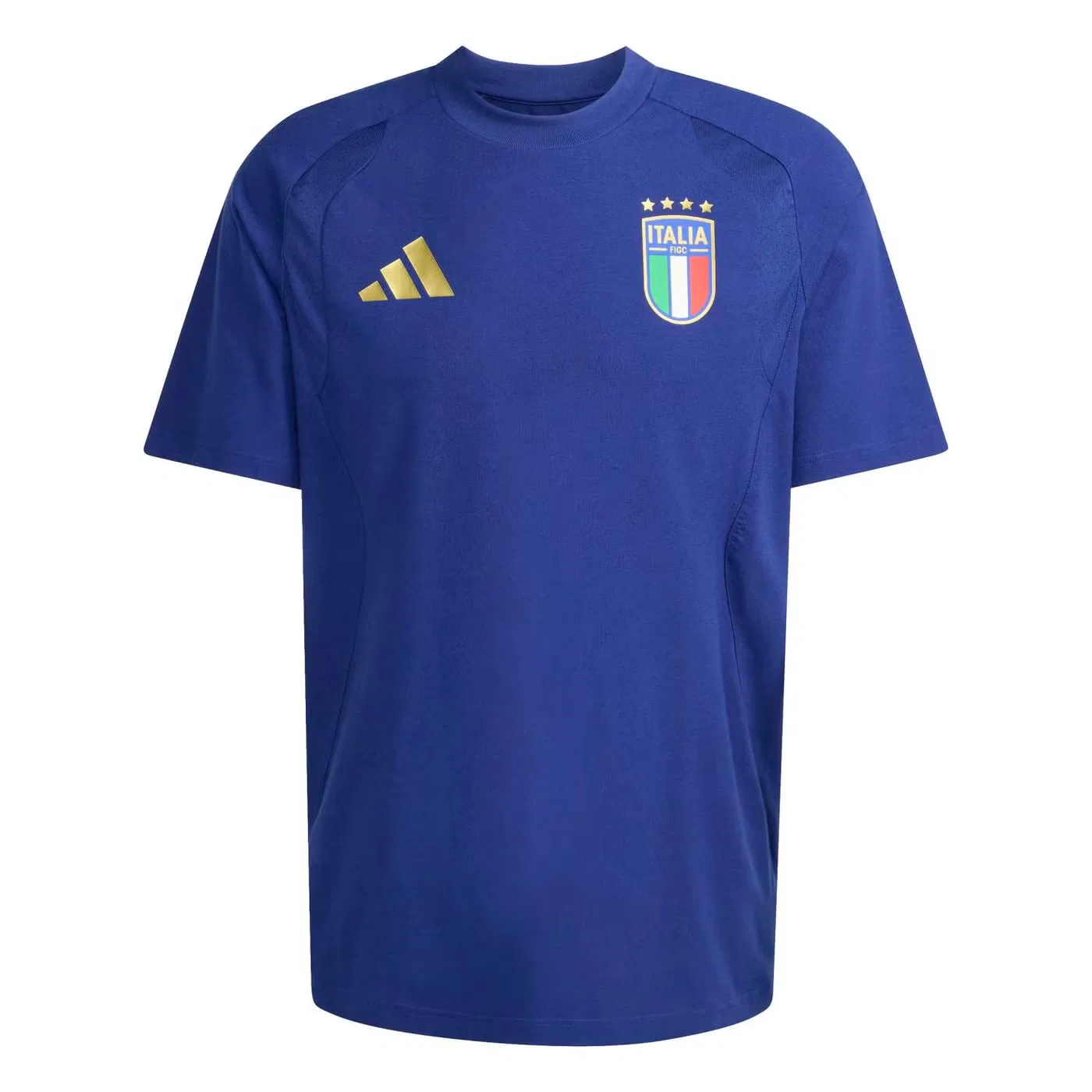 Футболка с принтом Italy Tiro Travel Adidas, синяя