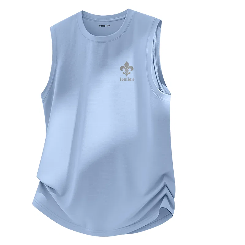 Детская безрукавка с сетчатым дизайном Tonlion, Цвет: Quick-drying sun protection vest Water Green (tb Gothic Gray Shadow Chest Label) — фото 4