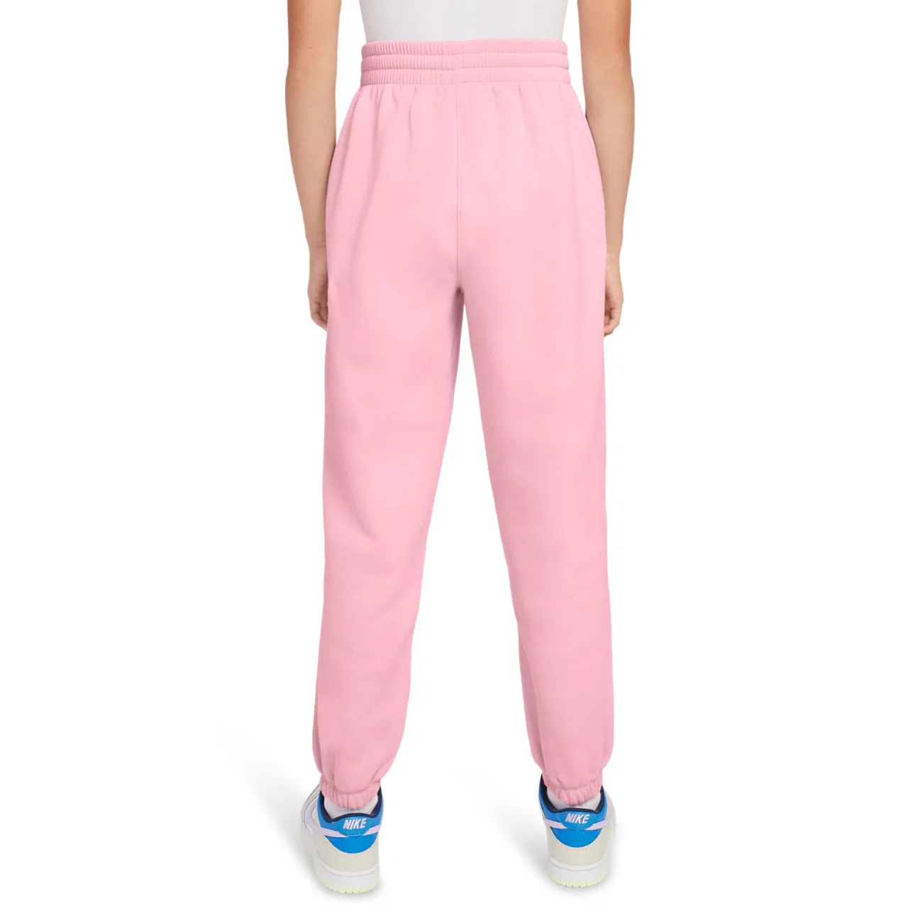 Спортивные брюки для девочек NSW Club LBR Oversized Fleece Nike, цвет Soft Pink/Soft Pink — фото 2