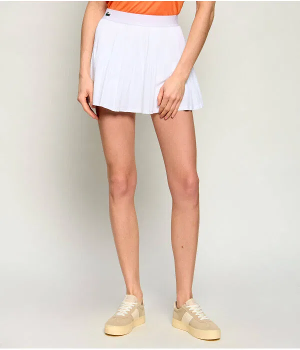 Юбка-шорты Lacoste Bianco с принтом