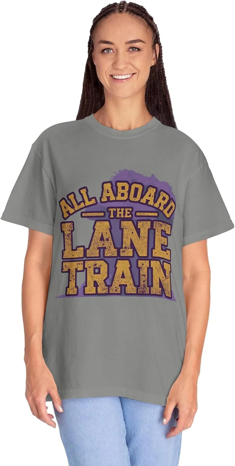 Футболка с принтом Lane Train Comfort Colors, Granite — фото 4
