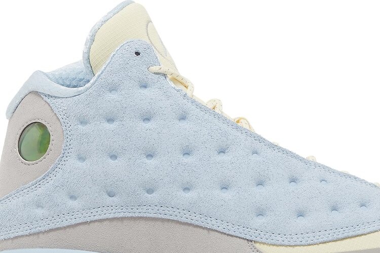 Кроссовки SoleFly x Air Jordan 13 Retro I’d Rather Be Fishing, синий — фото 2