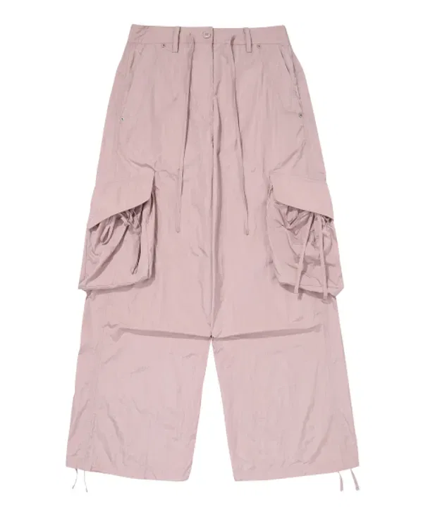 Карго-брюки на шнурке, Superdry, розовый