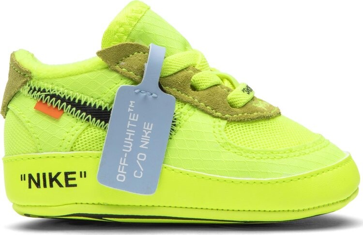 

Кроссовки Nike Off-White x Air Force 1 Low CB 'Volt', желтый