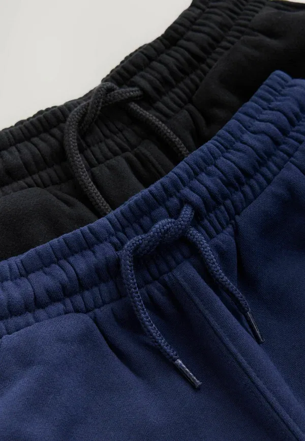 Шорты 2 в 1 с боковой полосой Regular Fit, Next, Navy, черный/темно-синий — фото 4