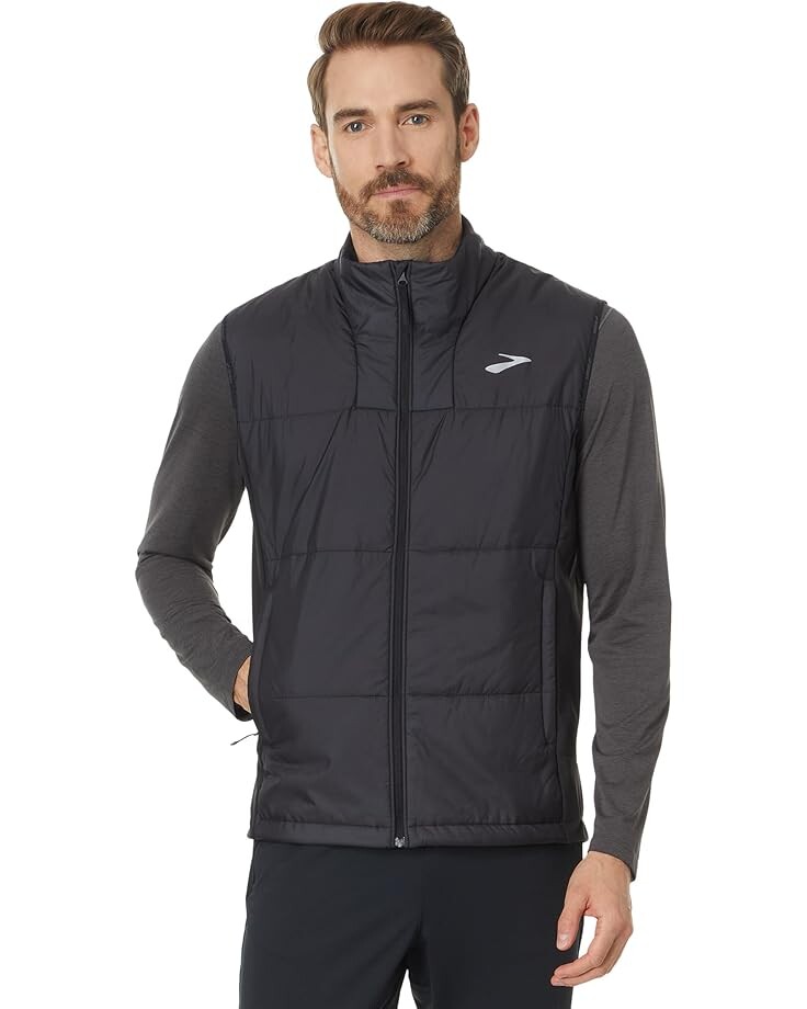 

Утепленный жилет Brooks Shield Hybrid Vest 3.0, черный