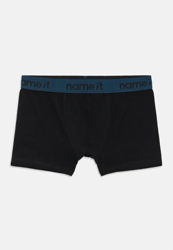 Комплект из 3 боксеров-трусов с принтом Boxer 3 pack Name It titan, черный — фото 3