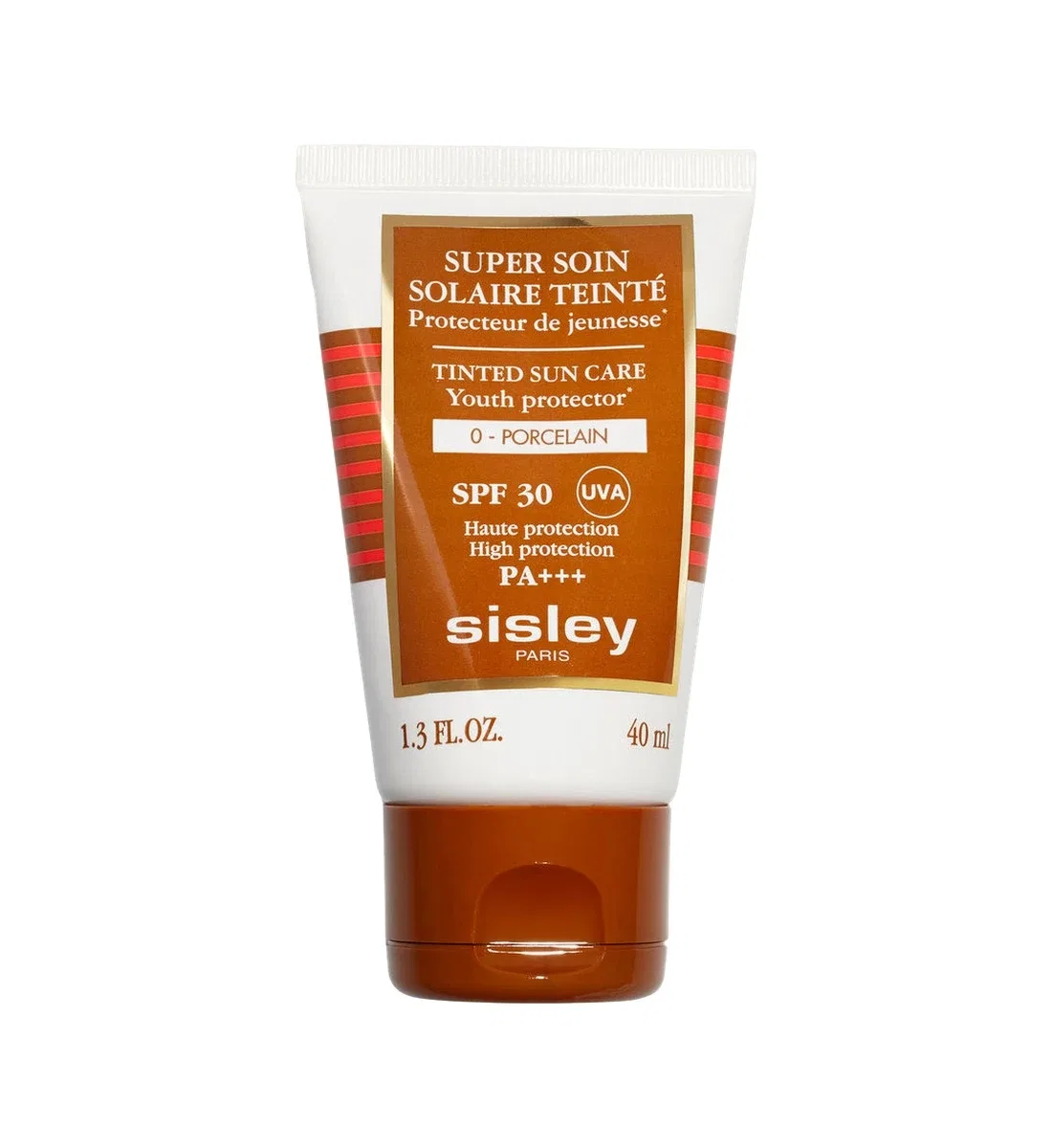 Супер уход для загара с тональным эффектом SPF 30 / PA+++ Sisley, коричневый