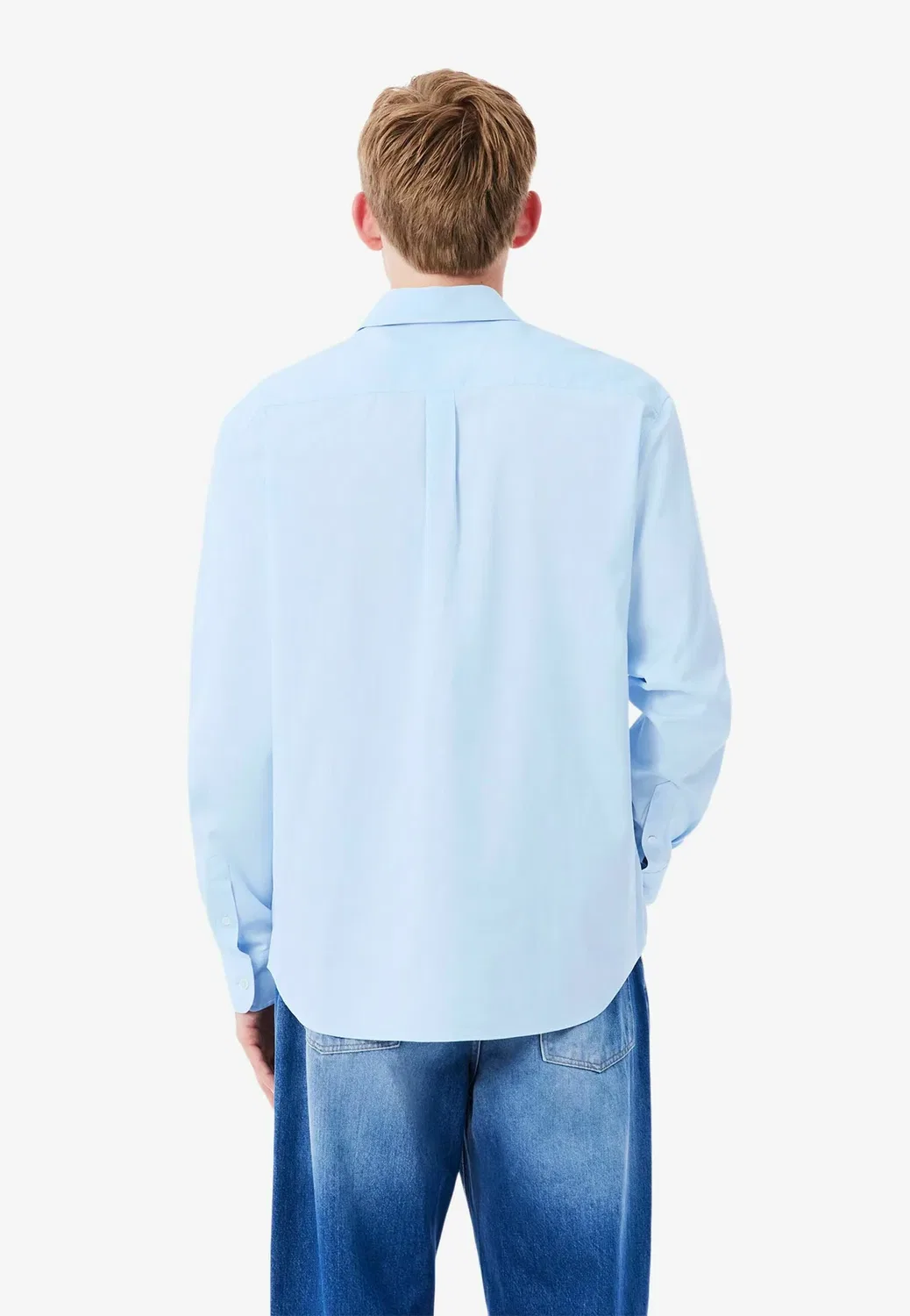 Рубашка Lacoste, Bleu Dragée-T — фото 3