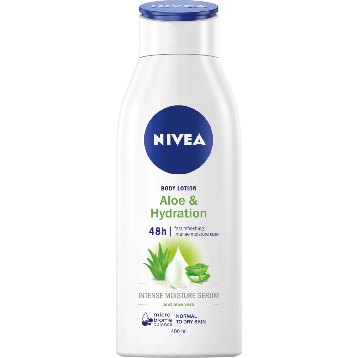 Nivea успокаивающий лосьон для тела с алоэ вера, 400 мл — фото 2