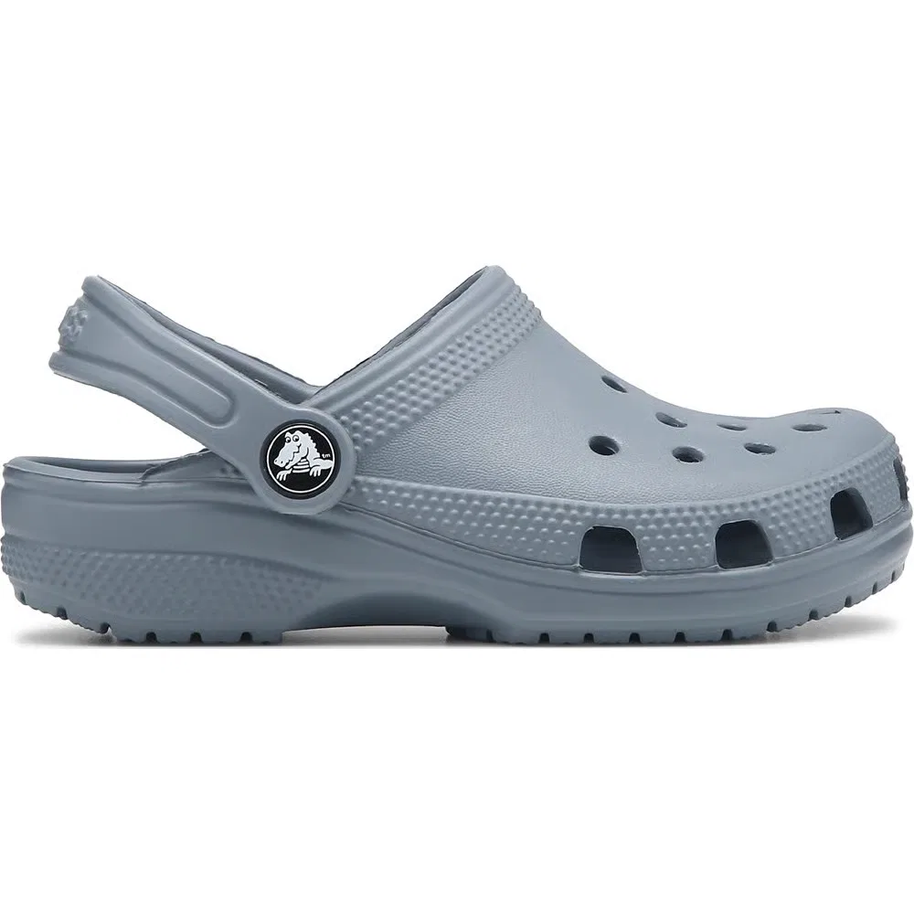 Классические детские сабо Crocs, Concrete Grey — фото 2
