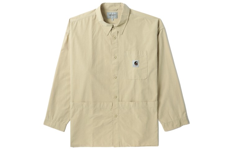 

Рубашка с длинным рукавом и логотипом Carhartt WIP, желтый