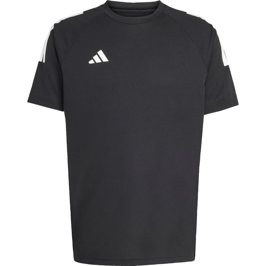 Футболка с длинным рукавом Climacool Sereno 3-Stripes adidas, Черно-белый — фото 3