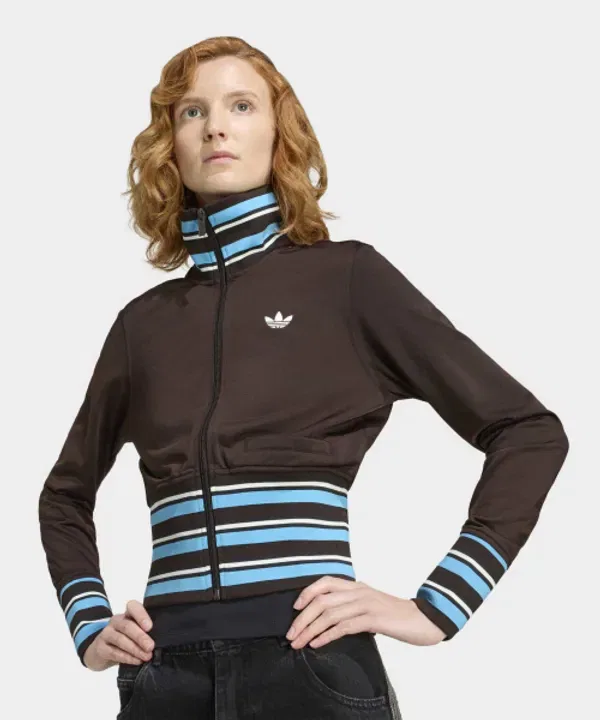 Тренировочная куртка Adidas Aura Coffee — фото 3