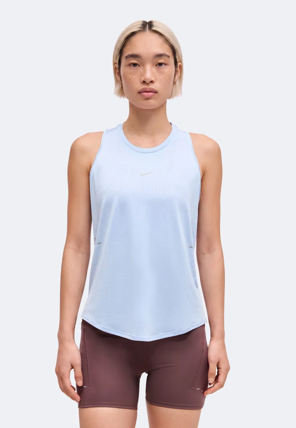 Топ Swift Tank Nike Performance, Aluminum/Pure Platinum