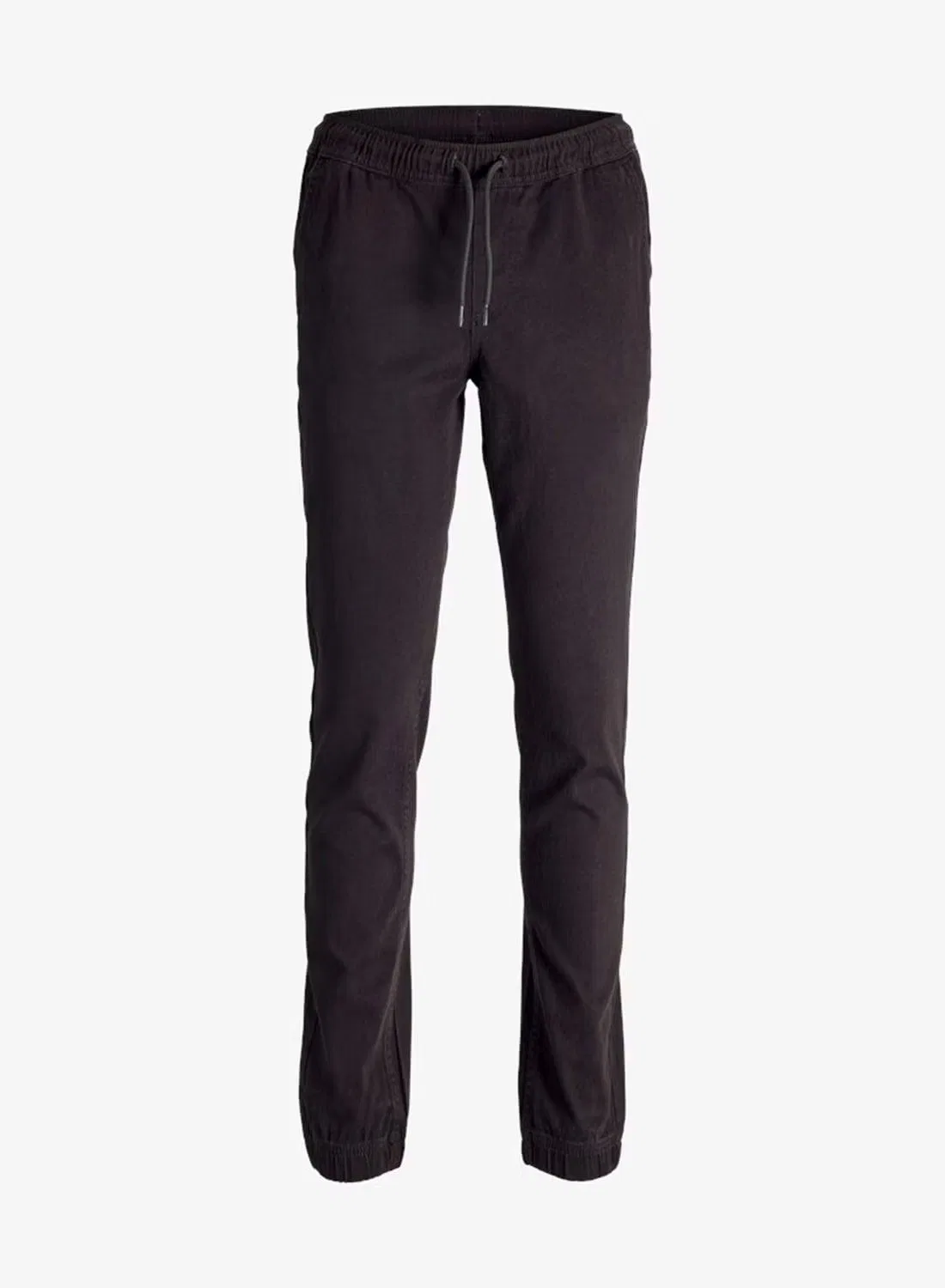 Брюки черные JPSTGORDON DYLAN Jack & Jones Junior, черный — фото 3