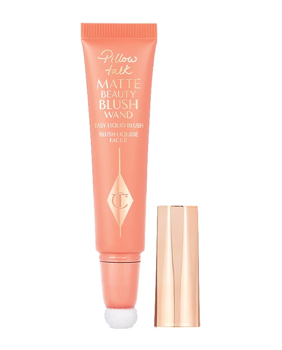 

Жидкие румяна Charlotte Tilbury Pillow Talk Matte Beauty Blush Wand, 20 мл, оттенок Peach Pop