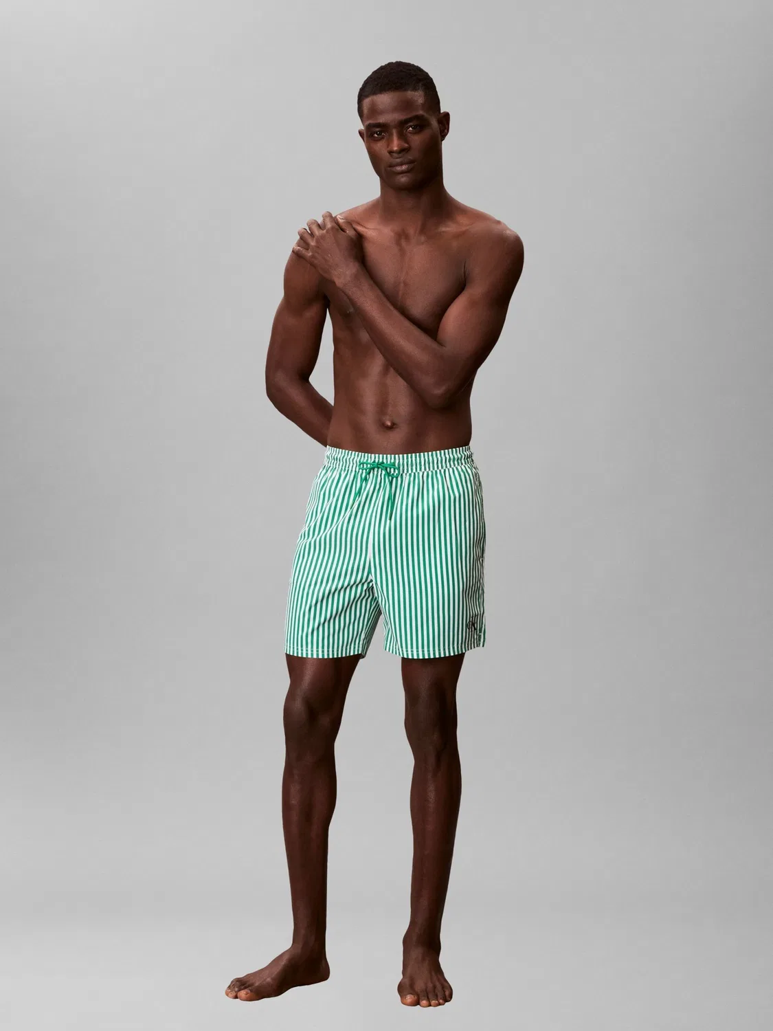 Плавки Calvin Klein Performance Woven, зеленые/белые