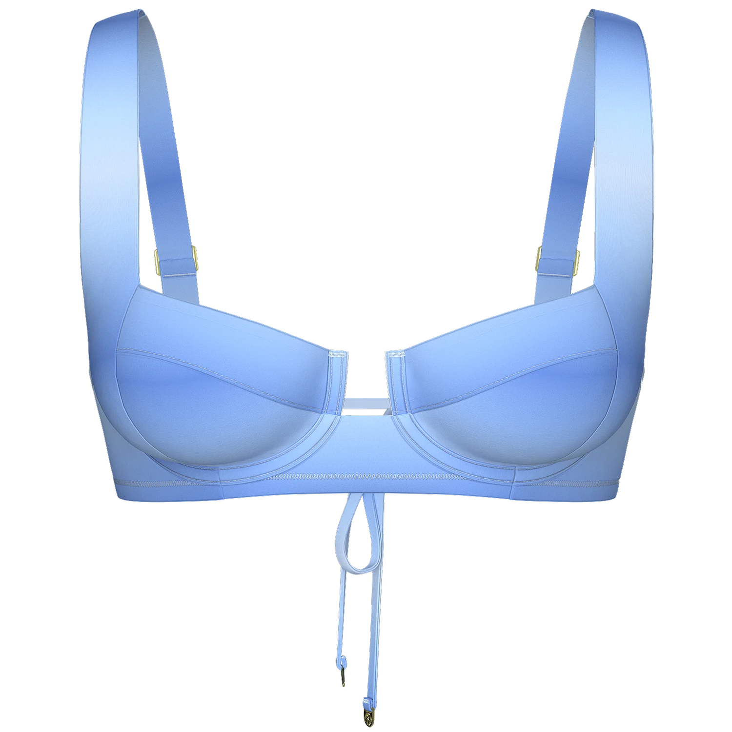 

Купальник Victoria's Secret Essential Full-Coverage Bikini, голубой