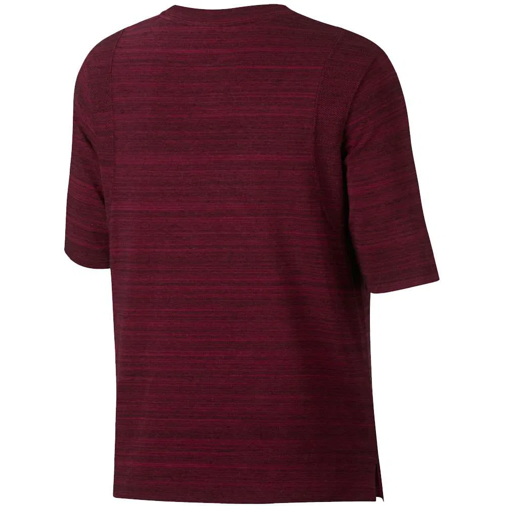 Nike Advance 15 Knitted Top Shirt Noble Red/White — фото 2