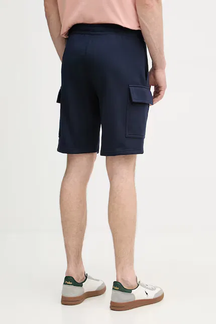 Шорты спортивные из мягкого хлопка Lacoste, синий — фото 3