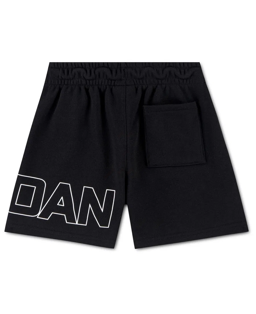 Детские шорты для мальчиков из французского футера Jordan Rookie Season Shorts, Black — фото 2