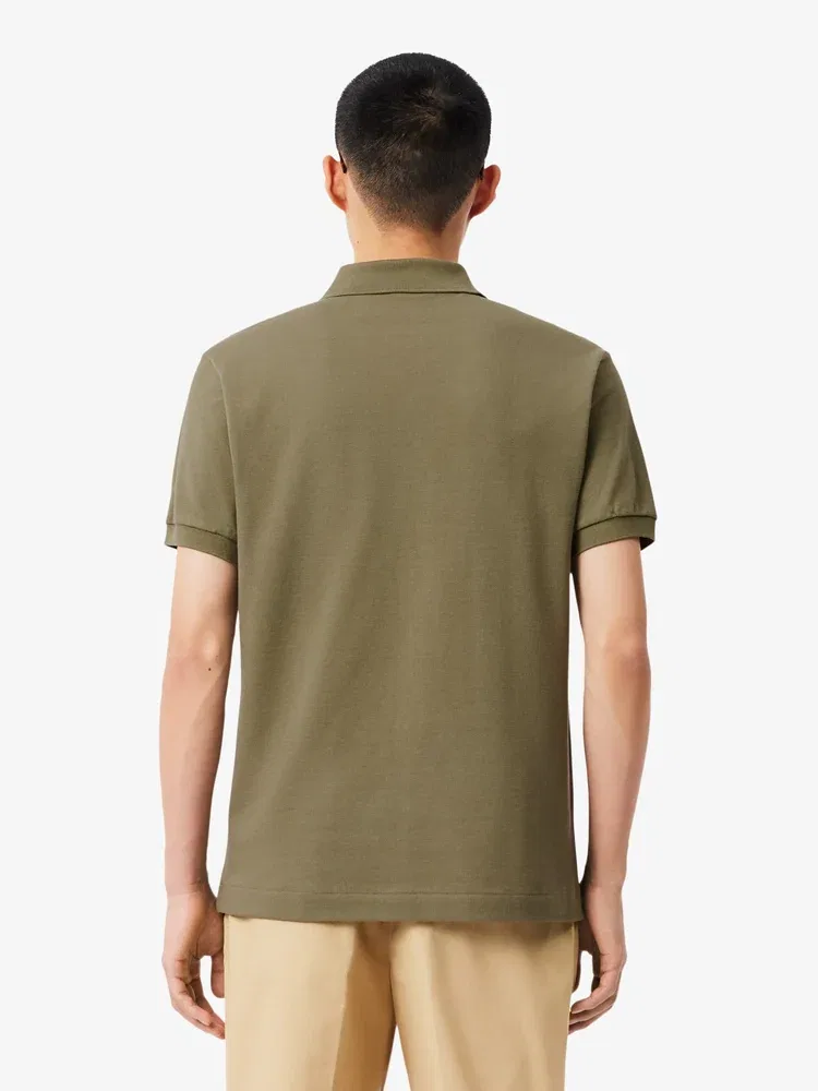 Футболка поло классическая L1212-56G LACOSTE, Khaki — фото 3