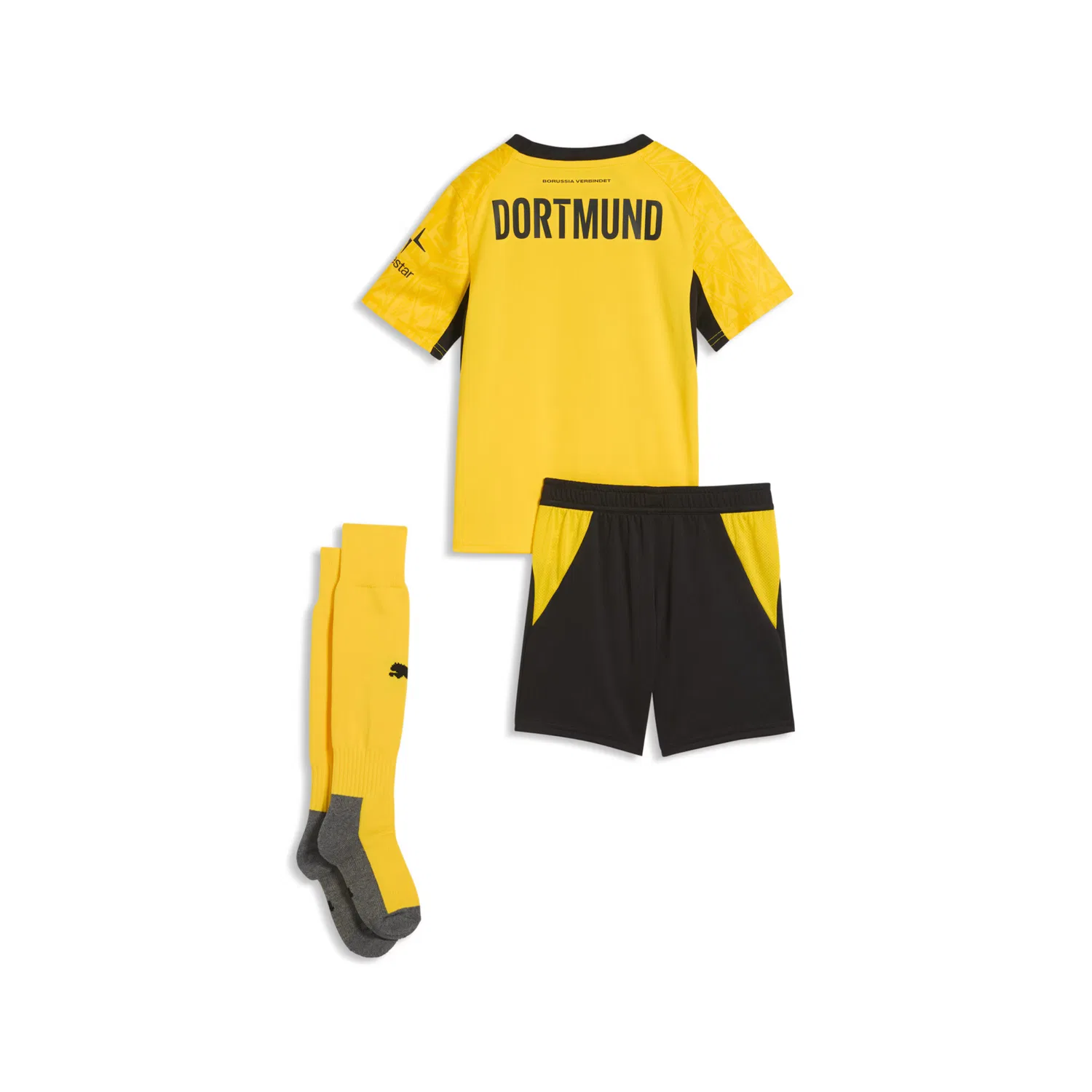 Спортивный костюм Puma Regular fit Borussia Dortmund желтого цвета — фото 2