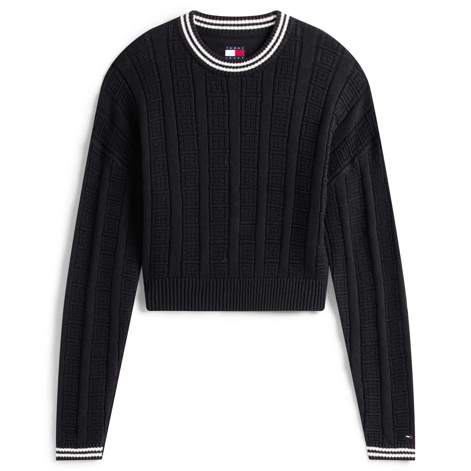 Женский пуловер свободного кроя Tommy Hilfiger, Nero