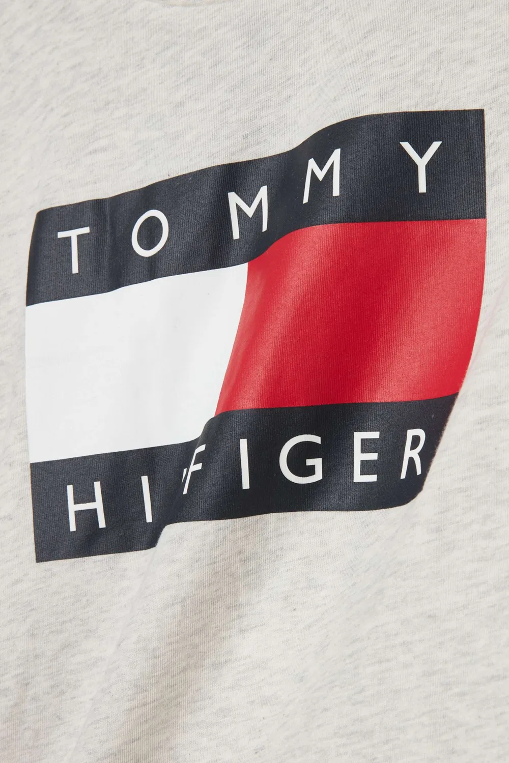 Футболка с принтом Heritage Logo Tommy Hilfiger, серый — фото 4