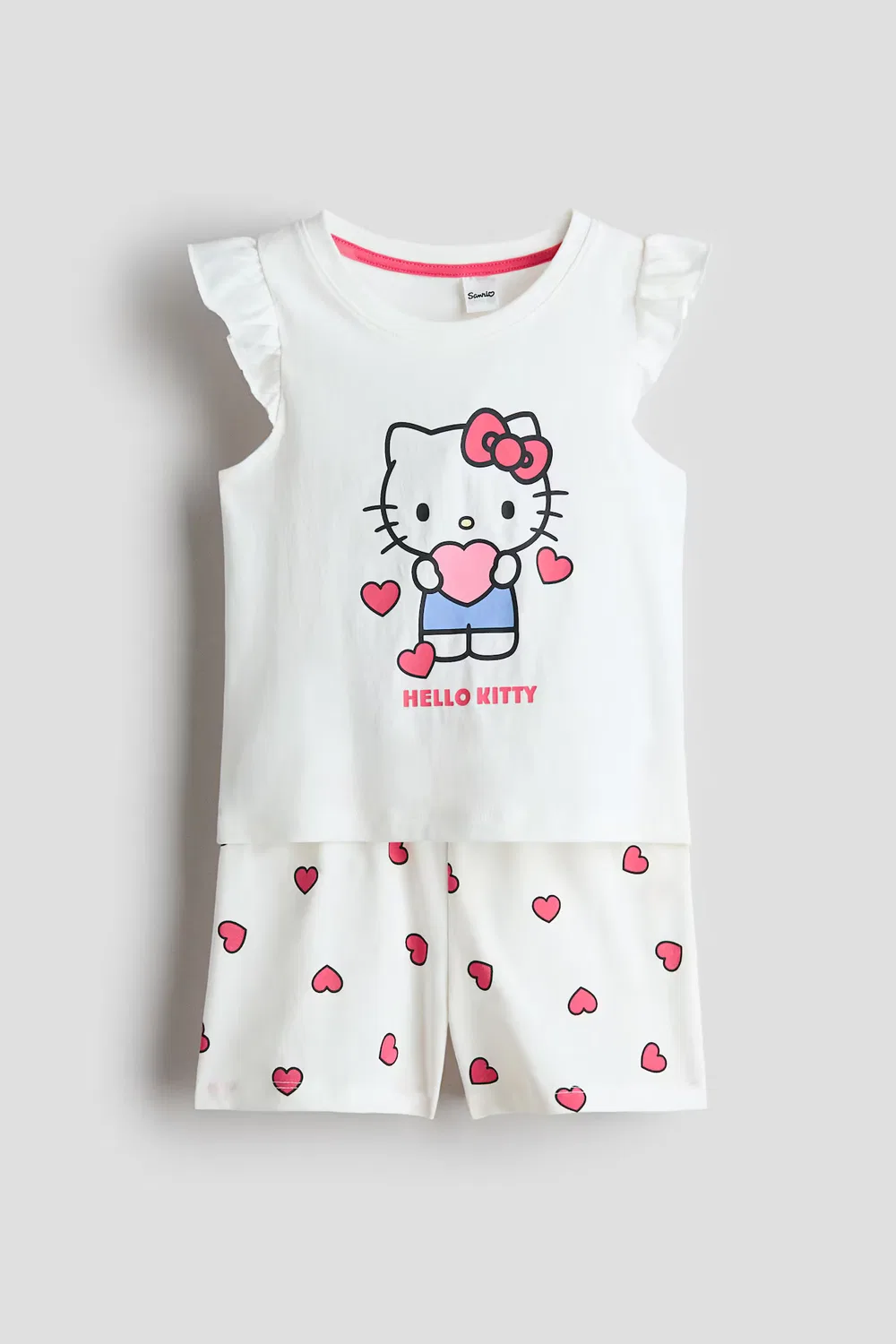 Пижама с принтом H&M, Weiß/Hello Kitty