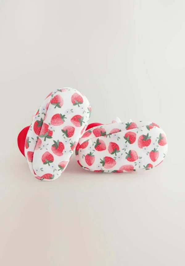 Ботинки с принтом Regular fit - first shoes Next, Red Strawberry, красный — фото 3