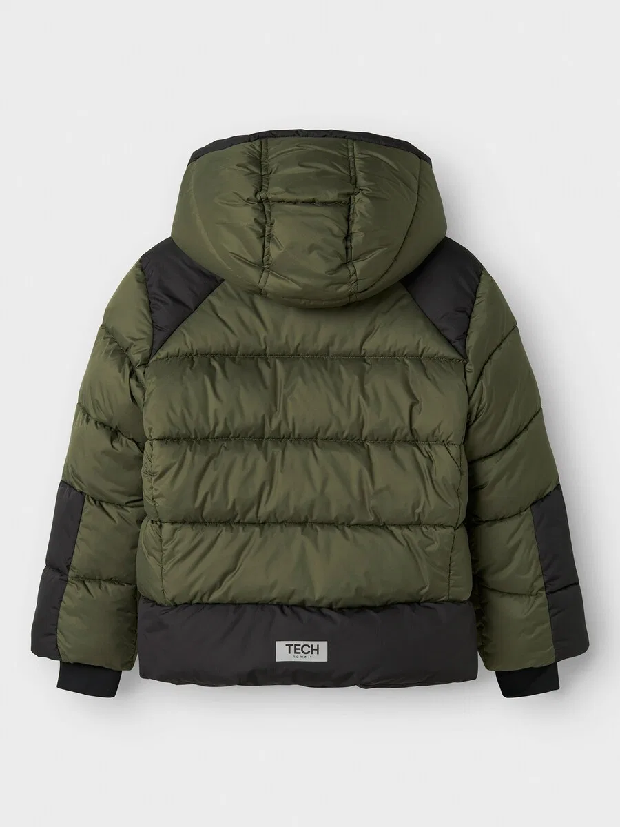 Куртка NAME IT Performance Jacket 'NKMMotion05' темно-зеленого цвета — фото 2