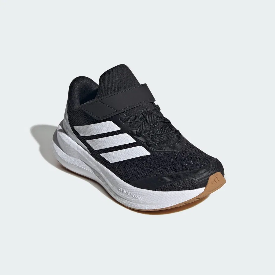 Детские спортивные кроссовки с закрытой пяткой Runfalcon 6 adidas, Черно-белый — фото 3