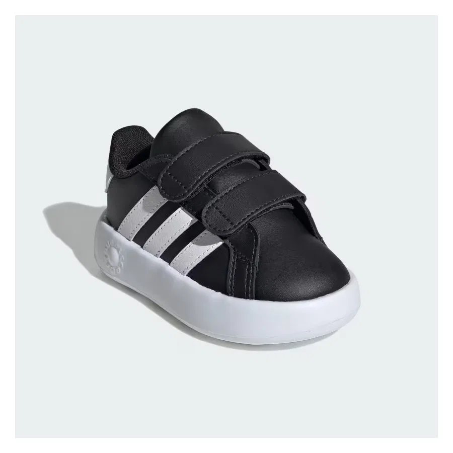 Детские кроссовки Grand Court 2.0 Cf I adidas, Черно-белый — фото 2