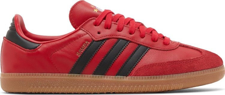 

Кроссовки Adidas FC Bayern Munich x Samba Team 'Power Red Black', красный