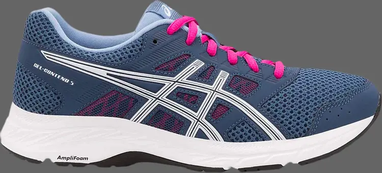 

Лимитированные кроссовки wmns gel contend 5 'grand shark' Asics, синий