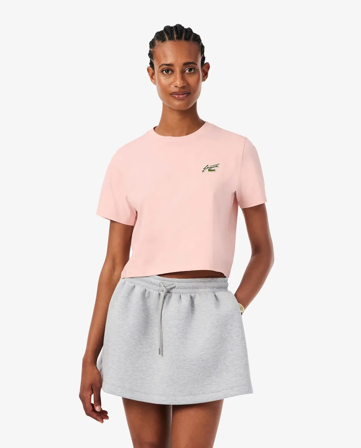 Футболка Lacoste Rosa свободного кроя