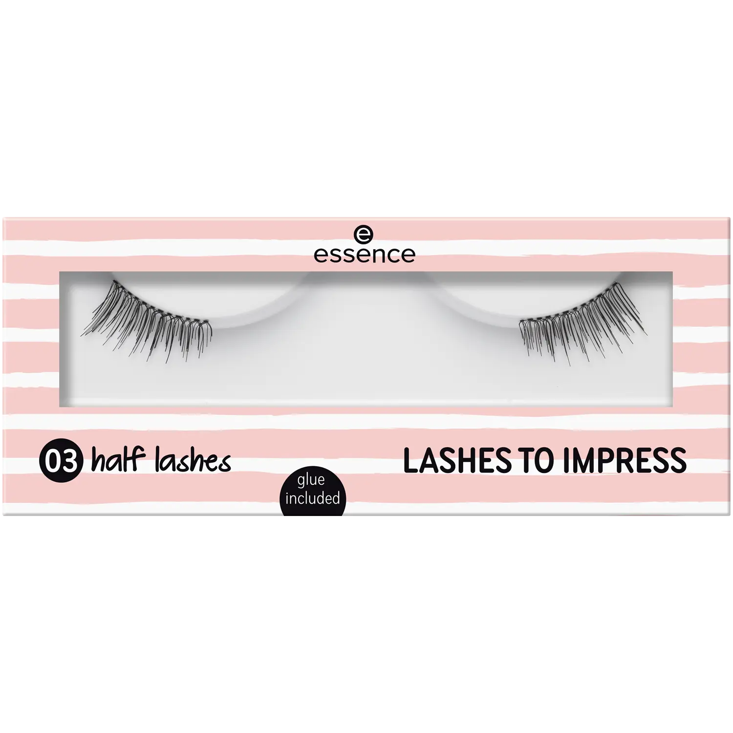 

Essence Lashes to impress полунакладные ресницы на полоске, 1 пара